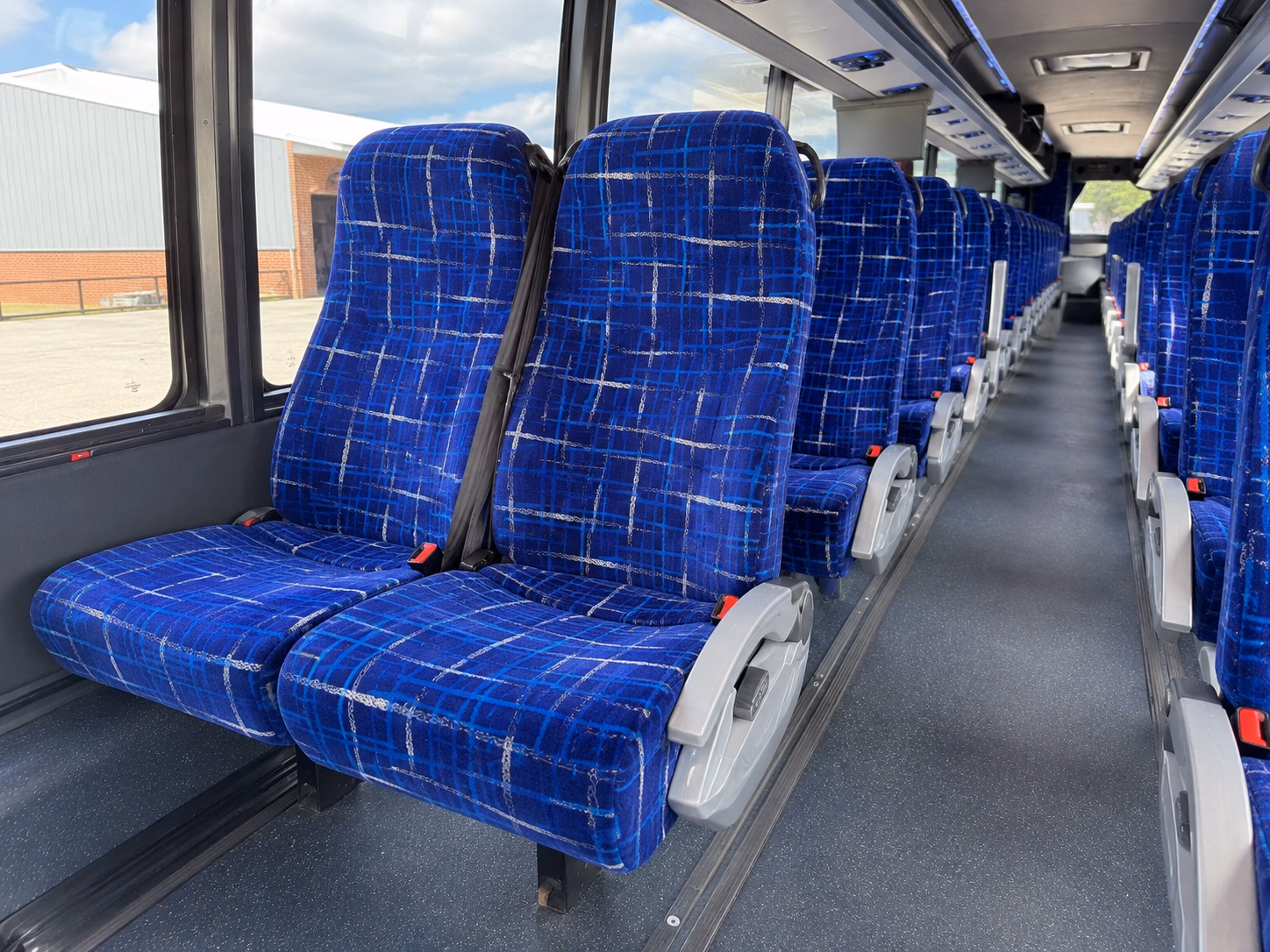 lewisville charter bus rental inside